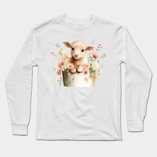 Cute lamb Long Sleeve T-Shirt